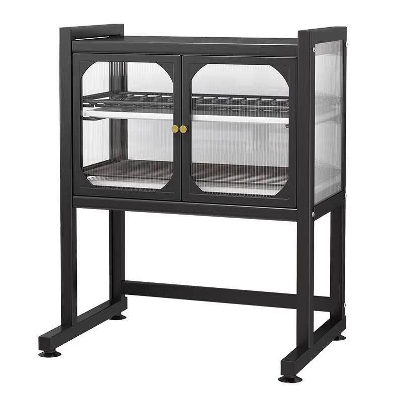 微波炉置物架烤箱架子厨房家用台面小型放碗柜多功能碗碟筷收纳盒,淘宝优惠券,粉丝福利购,淘宝优惠卷