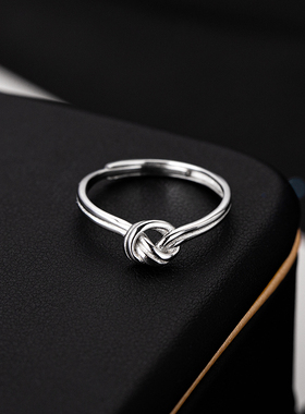 s925情侣戒指小众设计时尚个性