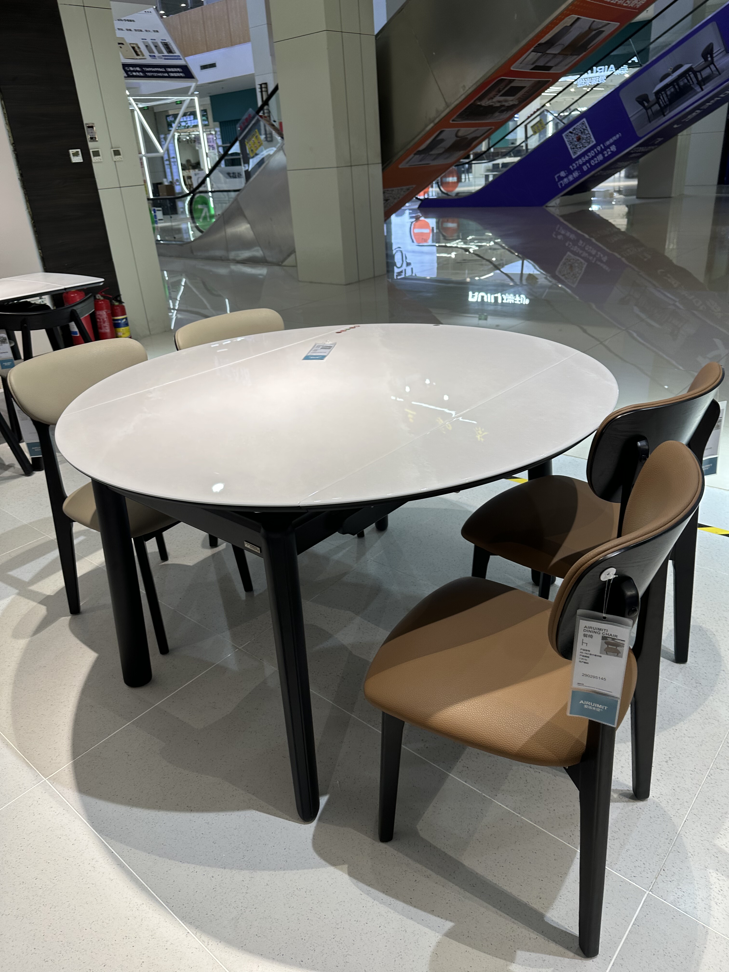 圆形桌大理石圆桌可伸缩圆桌小户型餐桌可变圆桌餐桌热销榜微晶石,淘宝优惠券,粉丝福利购,淘宝优惠卷