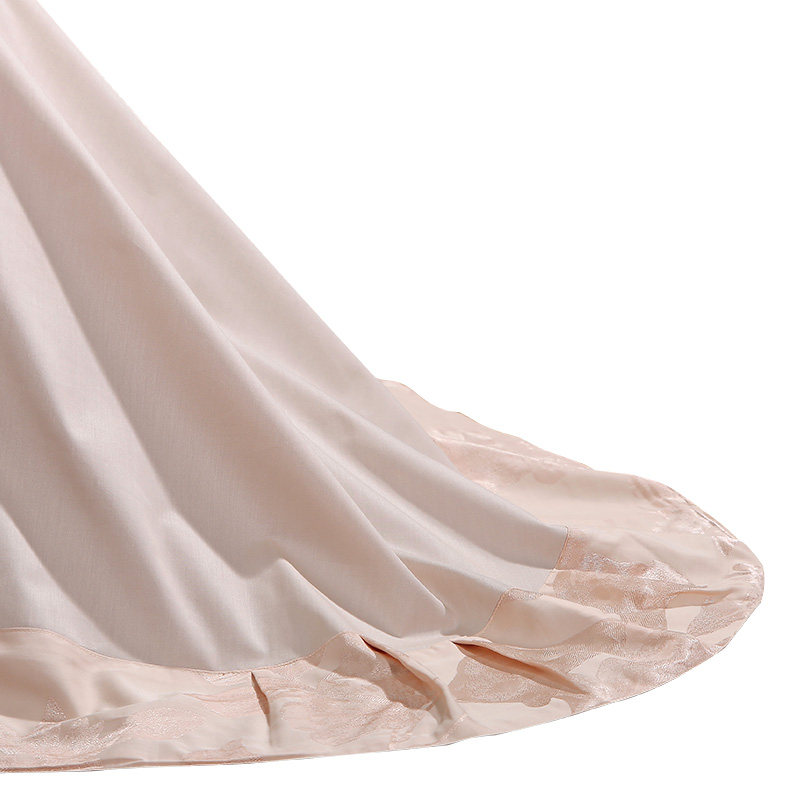 富安娜家纺提花四件套欧式简约床单 富安娜床品套件/四件套/多件套