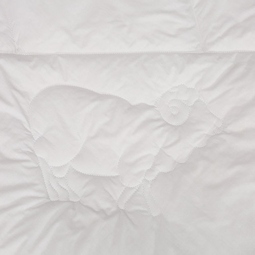 富安娜澳洲羊毛被100纯羊毛春秋被进口羊毛被子冬季保暖被芯冬被 - 图1