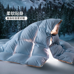 【李佳琦直播间双12返场】富安娜羽绒被冬厚被四季被子保暖被芯