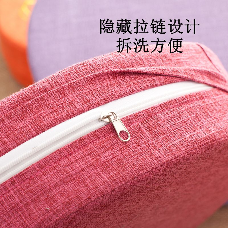 打坐禅修专用垫蒲团坐垫家用地上板飘窗圆形榻榻米垫子跪拜佛中式