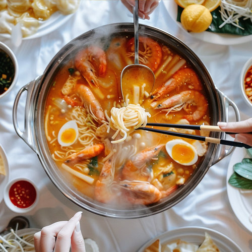 泰国进口乐煲冬阴功汤料乐堡lobo东阴功酱椰浆泰式冬荫功火锅底料 - 图3