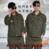 Хлопковый износостойкий комбинезон, лонгслив, увеличенная толщина