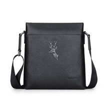 Hong Kong Mens Slanted Satchel Real Cow Leather Business Mens Bag New Single Shoulder Backpack Han Edition Casual Mailbag