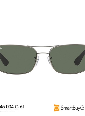 雷朋男双梁军绿色长方形