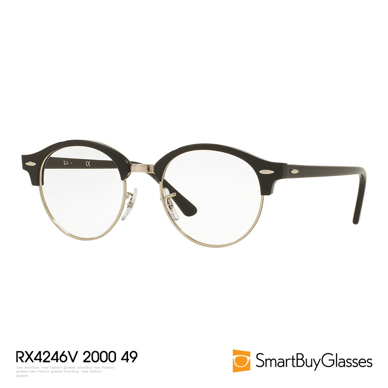 rayban正品男女简洁小脸舒适眼镜框 SmartBuy海外定制成品光学镜