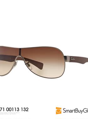 一片式时尚雷朋茶色太阳眼镜