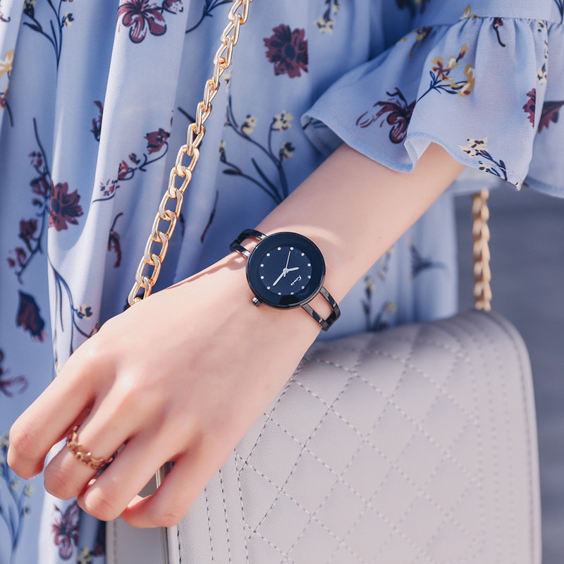 kimio女学生防水简约冷淡ins手表 诺尔贝诗手表国产腕表