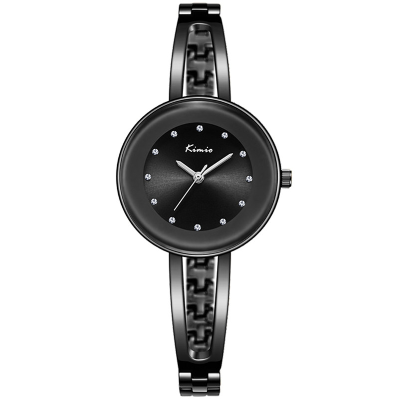 kimio女学生防水简约冷淡ins手表 诺尔贝诗手表国产腕表