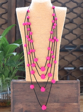 民族风挂饰百搭毛衣链杨丽萍同款