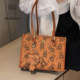 Beibao new niche classic cartoon armpit bag commuting large capacity women's bag armpit bag fashionable tote bag
