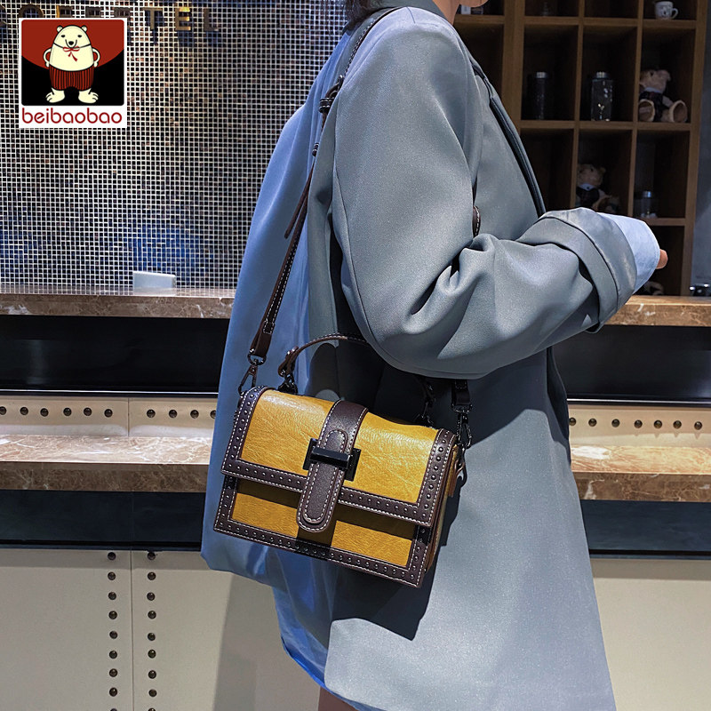 北包包网红复古小包包2020小方包 北包包女士包袋