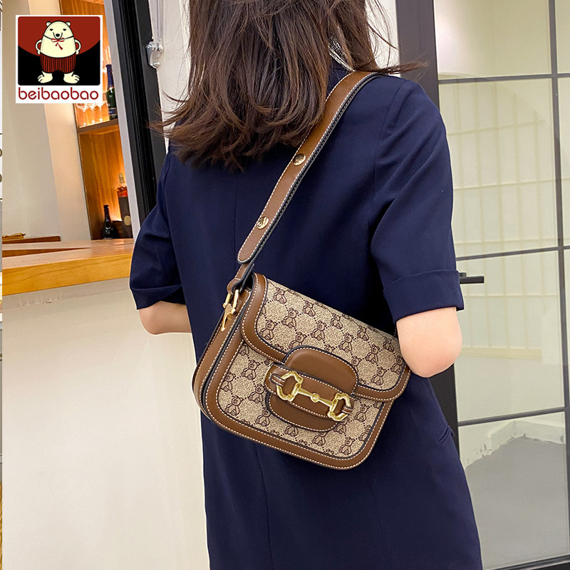 北包包2021新款秋冬小众斜挎包包 北包包女士包袋