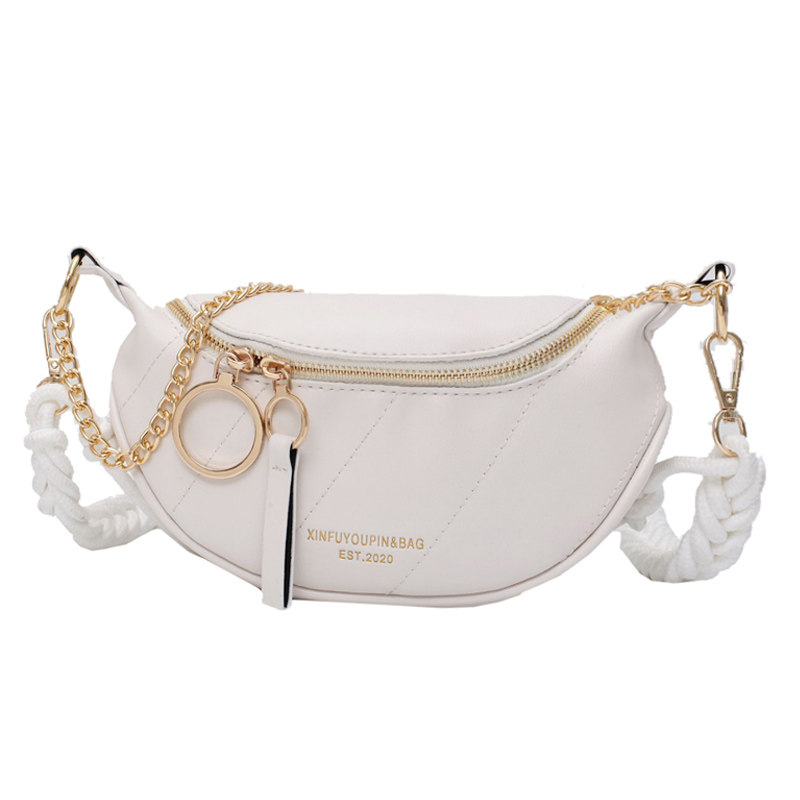 北包包2020新款潮胸包链条斜挎包 北包包女士包袋