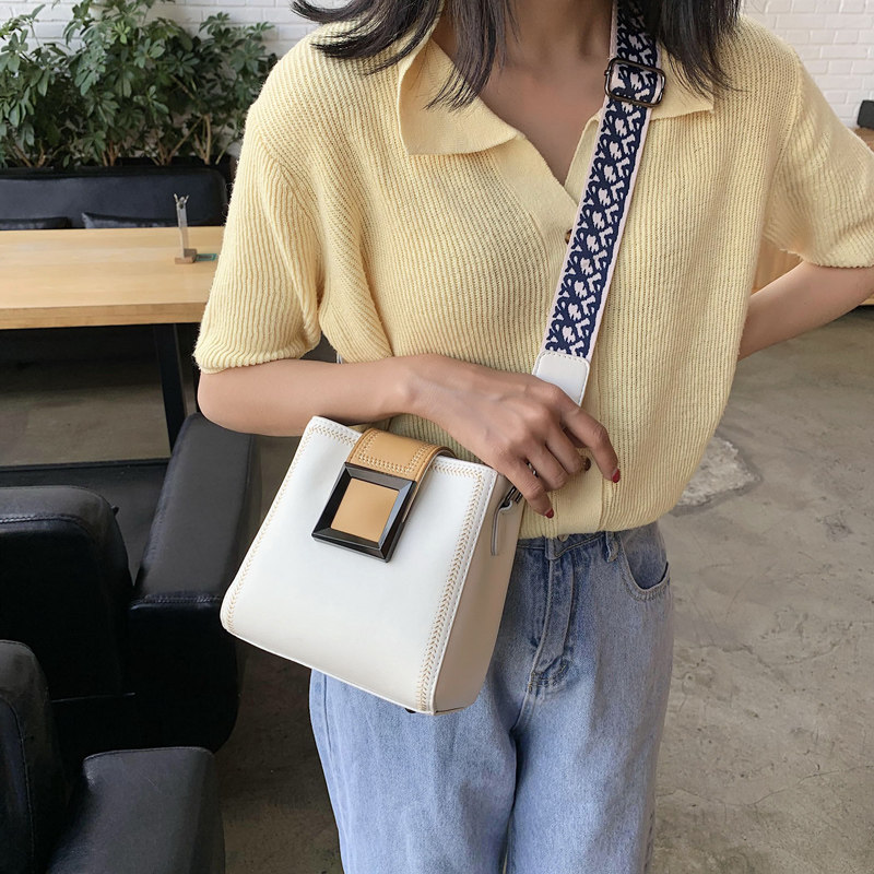 北包包女2020新款百搭ins水桶包 北包包女士包袋