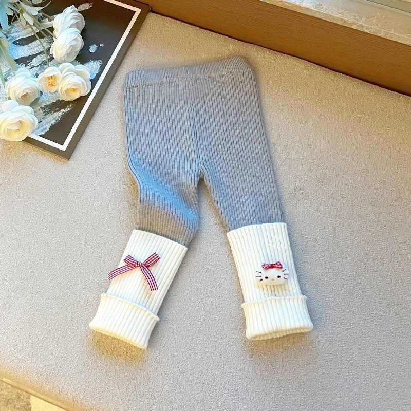 【48h发货】女童德绒长裤秋冬洋气时尚弹力修身一体绒保暖打底裤,淘宝优惠券,粉丝福利购,淘宝优惠卷