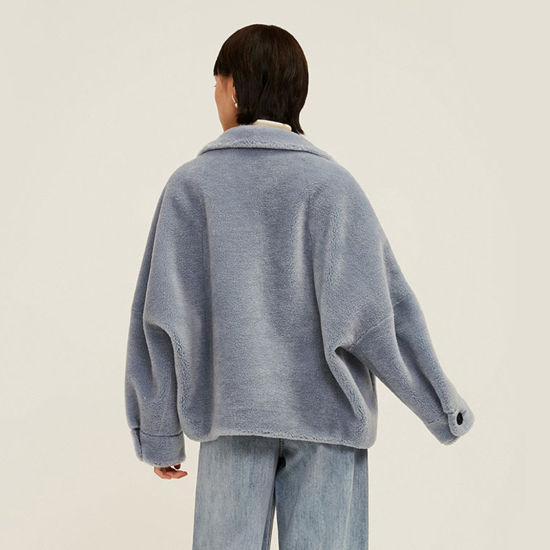 naivee 2020冬季新款通勤工装大衣 naivee短外套