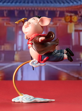 谢师傅《诸事大吉》猪八戒铜摆件生日礼物工艺品手办家居室内摆件