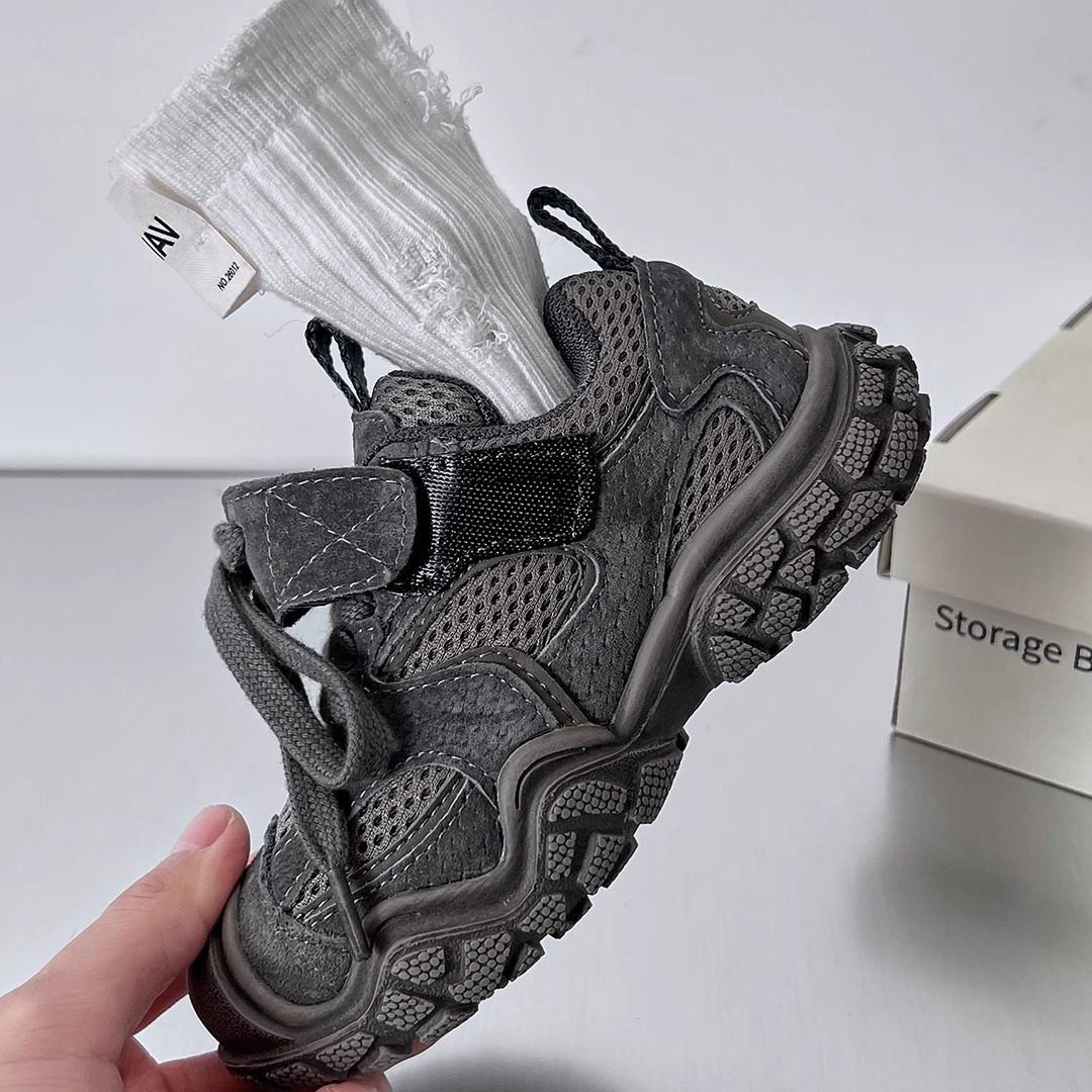 儿童老爹鞋2025秋冬新款男童运动鞋真皮女童加绒二棉鞋软底登山鞋,淘宝优惠券,粉丝福利购,淘宝优惠卷