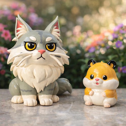 真人照片来图定制3D打印精致Q萌人偶全彩模型手办礼物盲盒创意模 - 图1