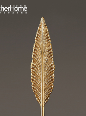 新古典风金属客厅玄关配饰摆件