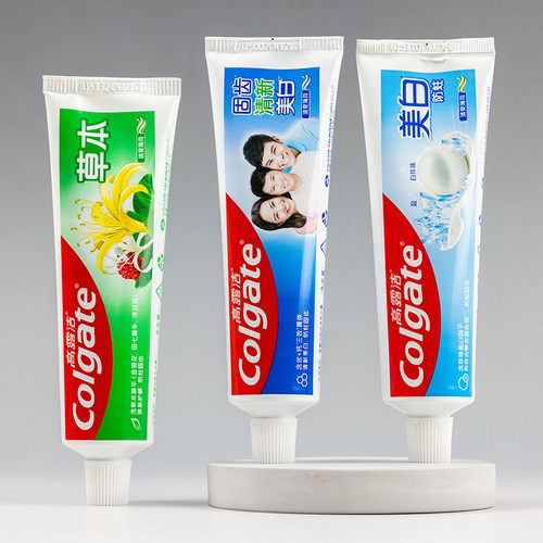 正品高露洁牙膏草本清爽薄荷美白40/90/140克清新口气 - 图2