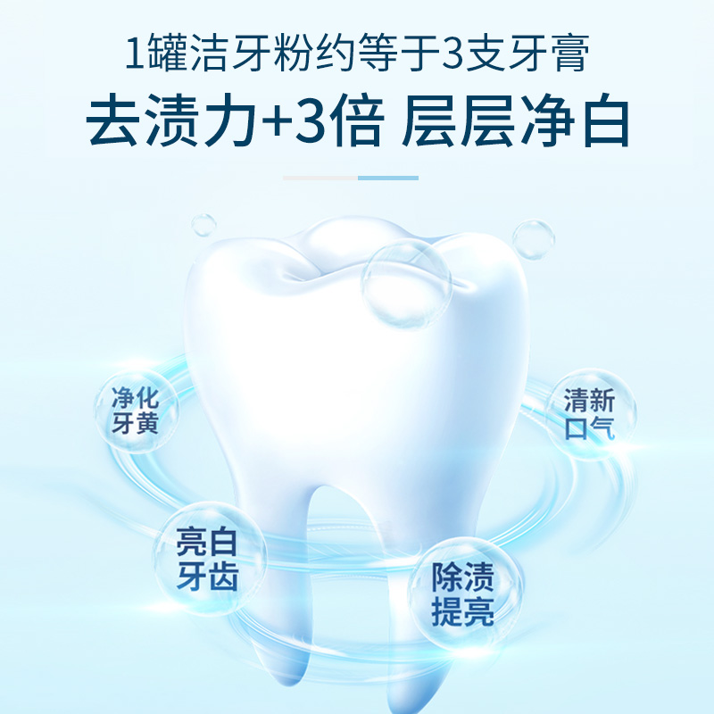 韩方五谷旗舰店洗牙粉去黄洗白洁牙齿污垢除牙石美白去牙结石去除器溶解速效神器1