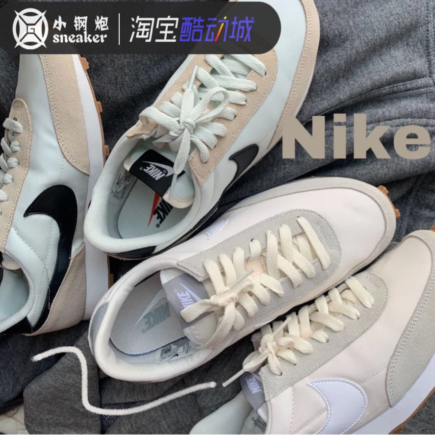 Nike Daybreak女子复古白黄简版高桥盾休闲运动跑鞋CK2351 BV7725-图0