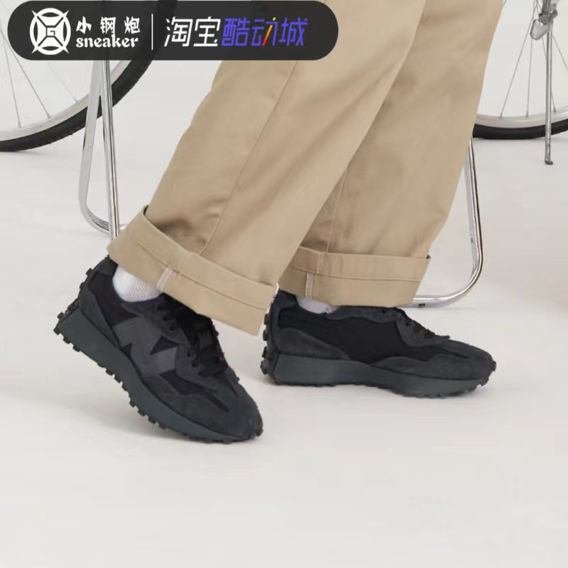 New Balance NB23新款327系列黑白男女鞋运动休闲跑步鞋U327WCD