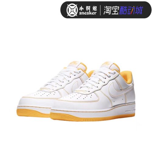 Nike Air Force 1 AF1黑白蓝红绿缝线空军一号板鞋 CV1724-CW1575 - 图2