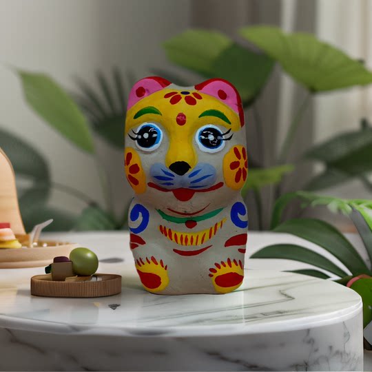 Clay zodiac ornaments, twelve zodiac signs, handmade clay sculptures for friends, intangible cultural heritage, Chinese style characteristics