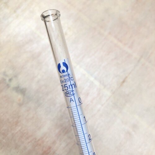 北玻10ml25ml50ml白色滴定管聚四氟乙烯酸碱两用教学化学仪器包邮 - 图2
