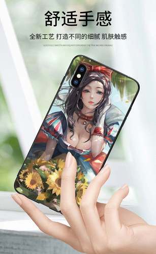 Snow White白雪公主适用vivox30z5y85荣耀20oppoa8r15手机壳一加9 - 图1