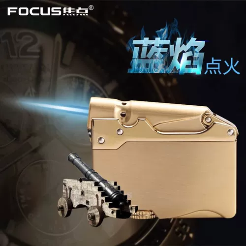 Ветрозащитная металлическая ультратонкая портативная креативная зажигалка