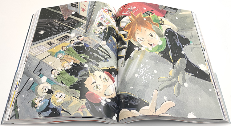 【自营】预售 排球少年原画集 日文原版 ハイキュー!! Complete Illustration book 終わりと始まり 愛蔵版コミックス 古馆春一 - 图2