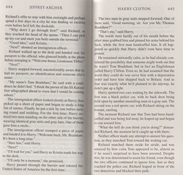 «English Original The Clifton Chronicles Cleveton Chronicles Series 6 Bolt Set Literary Inference Novel Extra -Class Interests Read Jeffrey Archer Jeffrian»