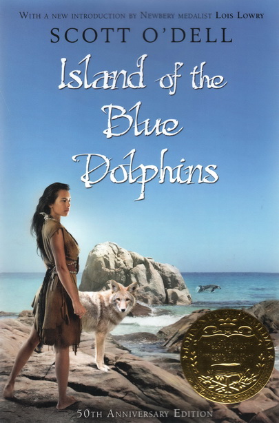 Island of the Blue Dolphins 蓝色海豚岛 1961年纽伯瑞金奖 英文原版儿童文学小说标杆读物 Scott O'Dell 安徒生奖作者作品 - 图0