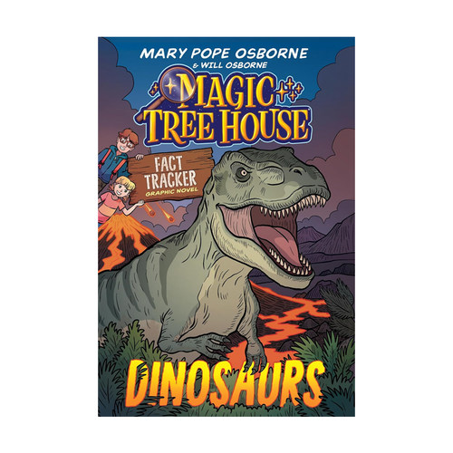 神奇树屋小百科漫画版#1 Magic Tree House Fact Tracker Graphic Novel #1: Dinosaurs 儿童科幻全彩漫画 - 图3