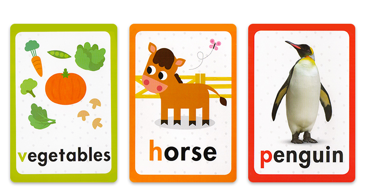 【自营】英文 Scholastic Flashcards 50 First/Sight Words 123 PreK Flashcards套装4盒学乐字母字卡-图1