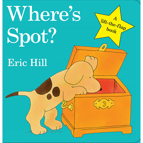小玻系列英文原版绘本 Where's Spot 纸板翻翻书 Eric Hill 小波在哪里 Where is Spot 幼儿启蒙 Karen Katz 卡伦卡茨 - 图0