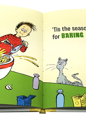 【自营】英文原版 苏斯博士 Dr. Seuss's Tis The Season 精装 儿童启蒙学习故事绘本 英语入门  圣诞节