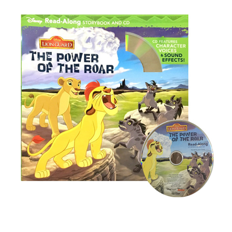 狮子王2 附CD 英文原版 The Lion Guard The Power of the Roar 有声独立阅读系列 迪士尼经典图画故事书 - 图3