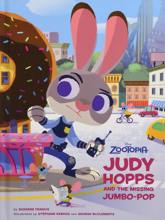 英文原版 Zootopia Judy Hopps and the Missing Jumbo-Pop 疯狂动物城 精装迪士尼儿童图画故事书 - 图0