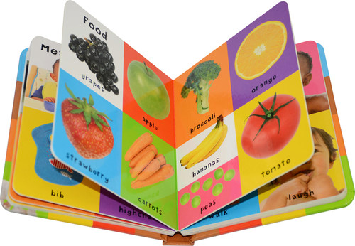 First 100 Words 启蒙认知100单词 Animals Numbers Colors Shapes 精装纸板书 英文原版儿童早教字典词典  priddy books - 图1