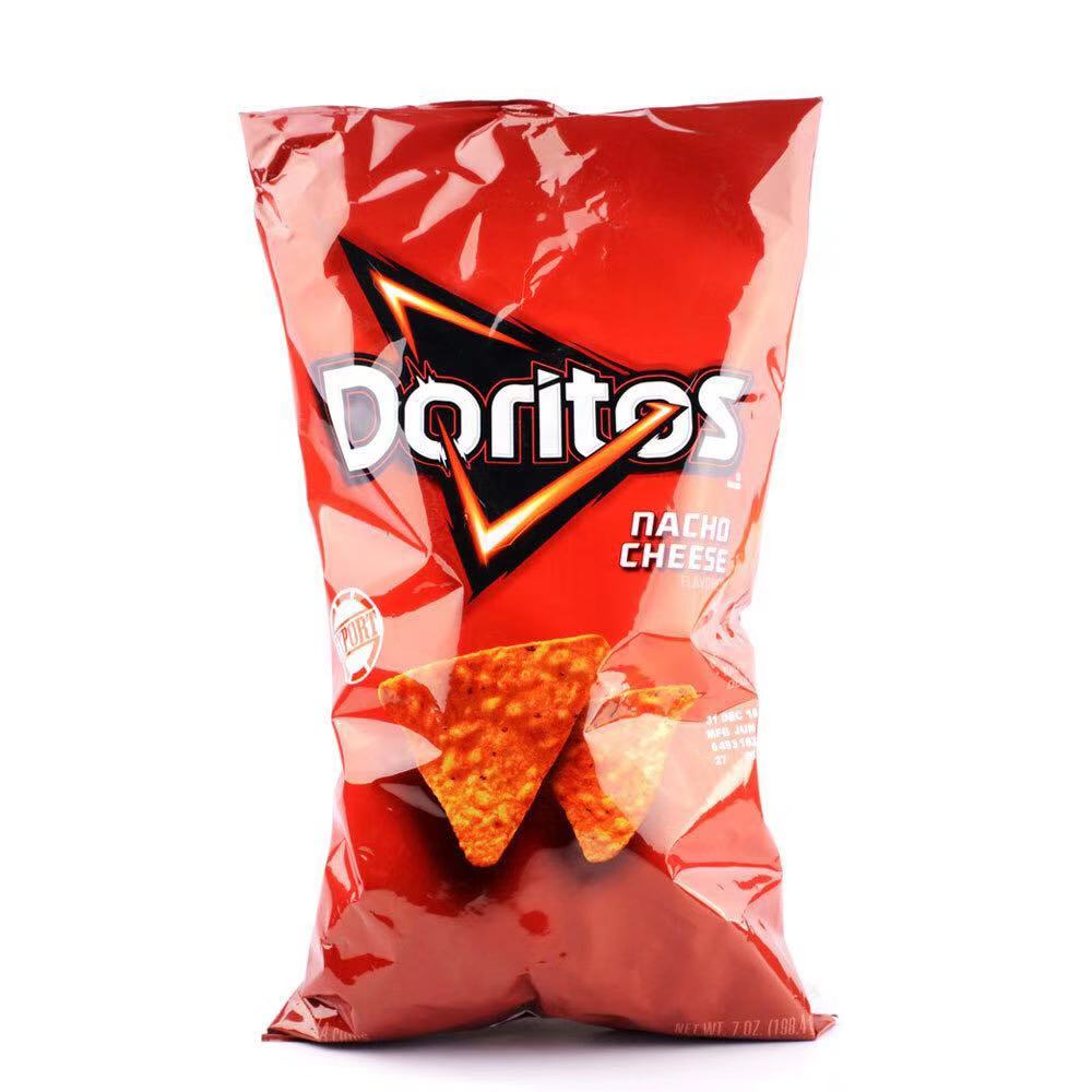 Doritos cheese Tortilla Chips198g美国膨化食品玉米片即食零食-图3