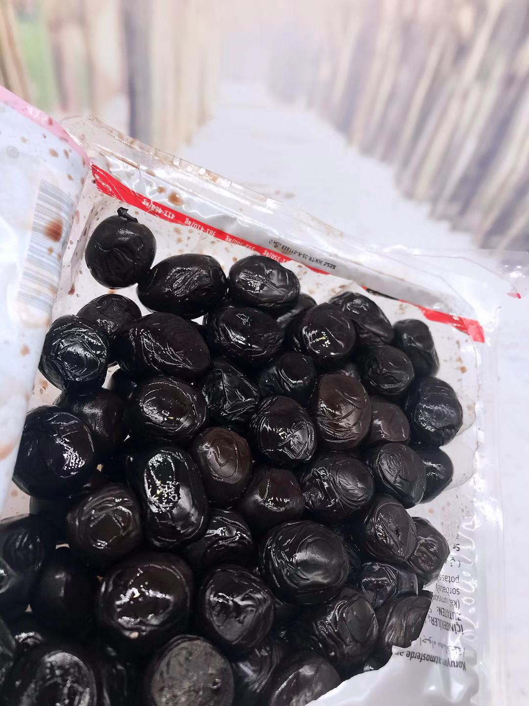 Turkey black olive500g土耳其进口橄榄果 黑橄榄 即食沙拉配料 - 图0