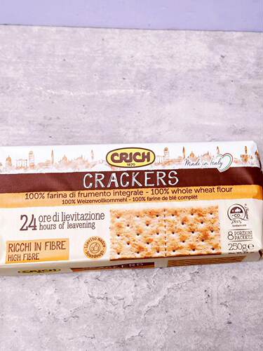CRACKERS Soda Salati salted意大利苏打饼干咸味梳打饼全麦饼原 - 图2