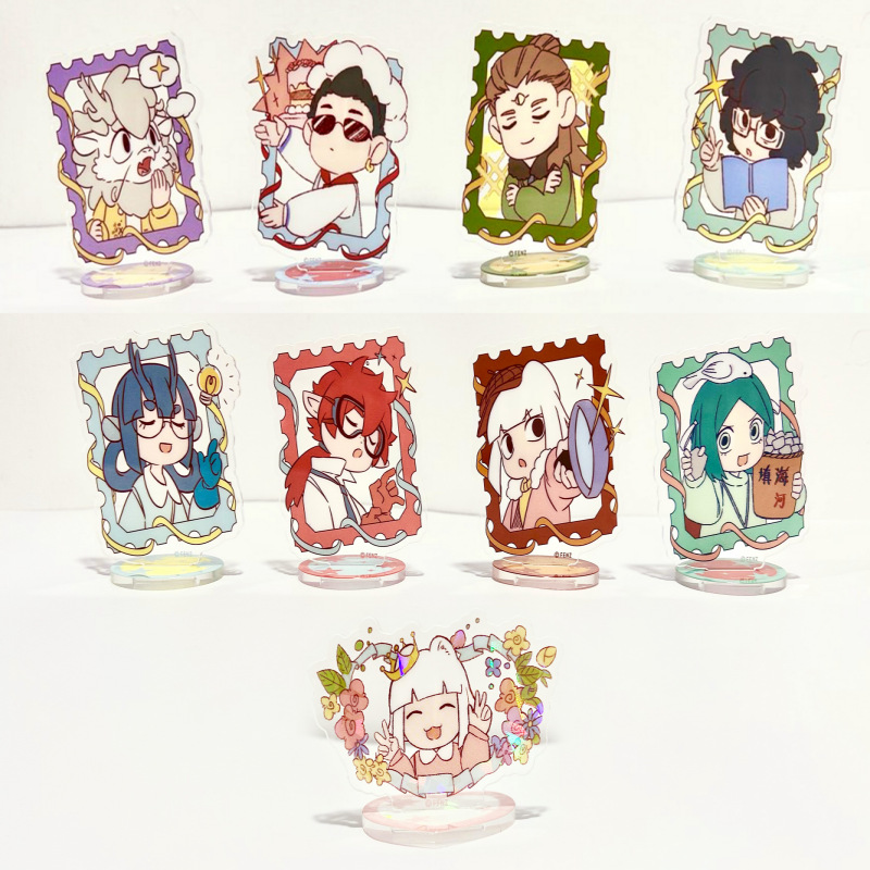 正版现货 非人哉 科学探险队系列徽章吧唧透卡拍立得周边盲盒官谷 - 图3